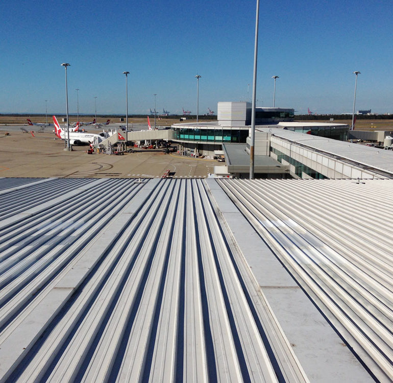 Brisbane Airport Domestic Terminal Roof Restoration